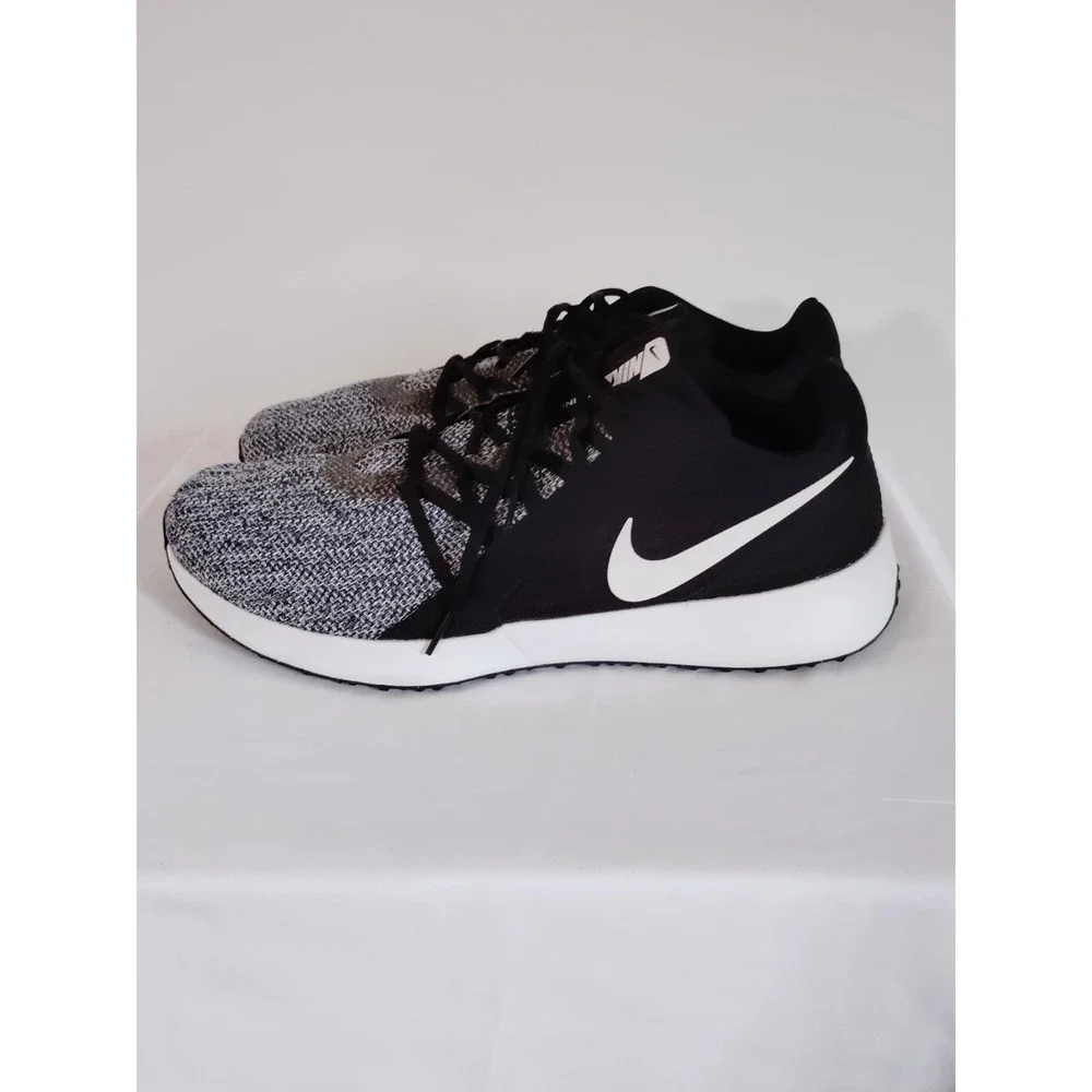 Nike Varsity Compete TR 3 Men 14 Black Gray Knit Training Athletic Sneakers EUC